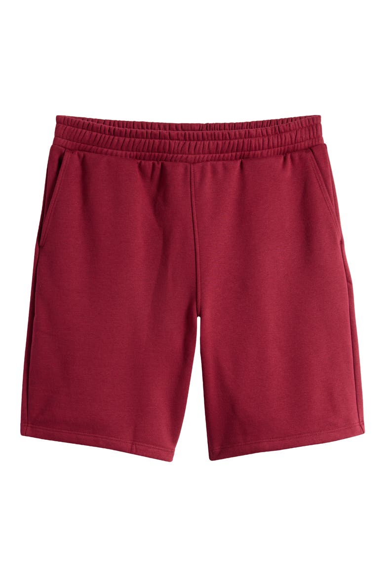 Fresh Cut Sweat Shorts, Alternate, color, CALIFORNIA MERLOT