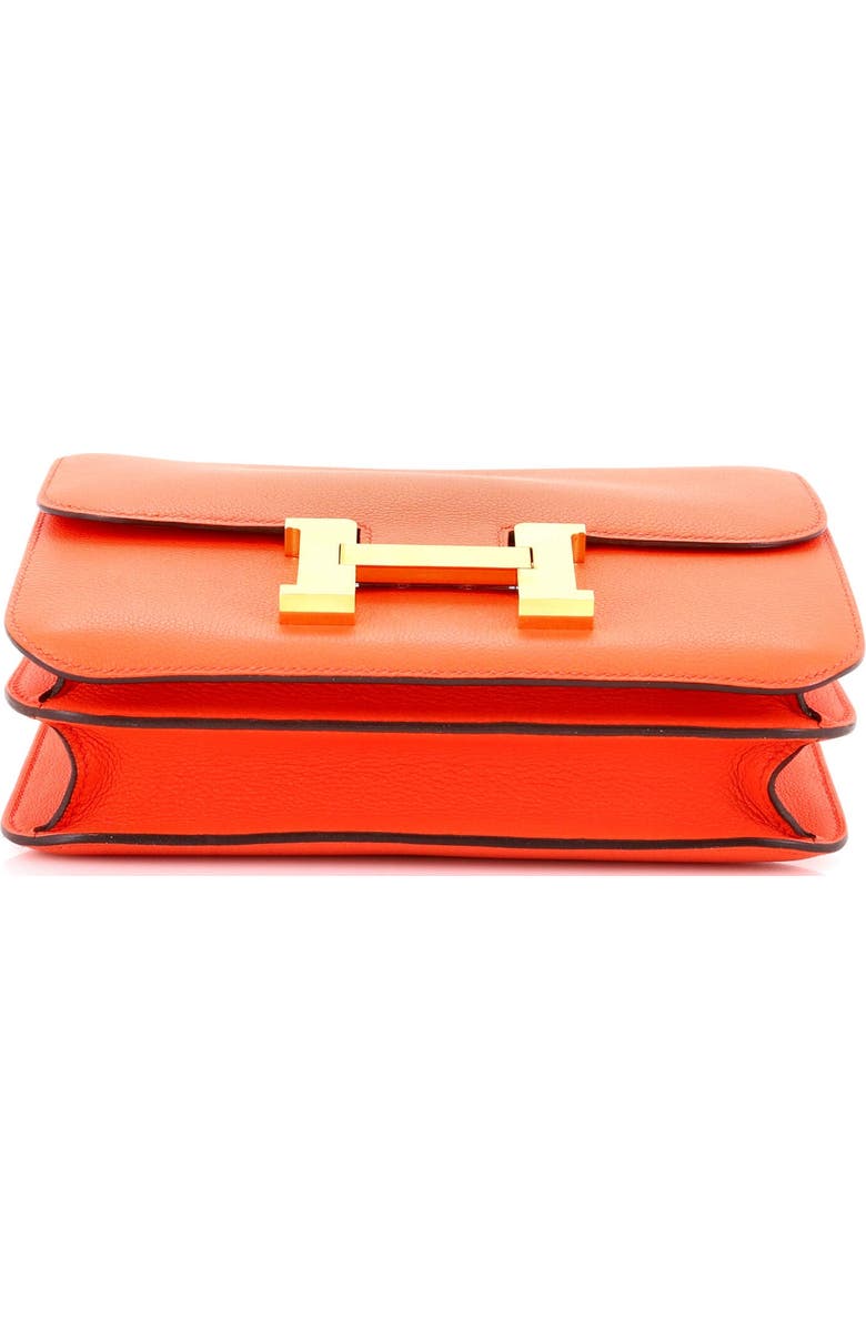 Pre-Owned Hermes Constance Bag Evercolor 24, Alternate, color, Orange Poppy