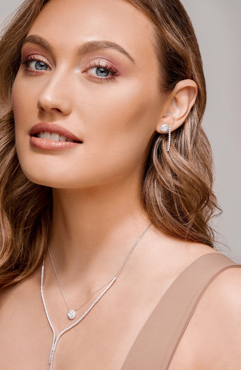 Bony Levy Diamond Linear Drop Earrings, Alternate, color, 