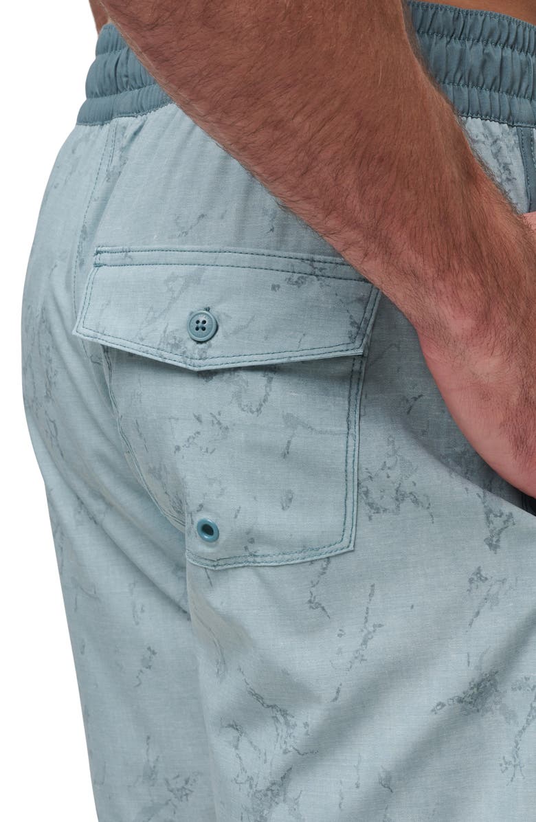 TravisMathew Warmer Tides Swim Trunks, Alternate, color, 