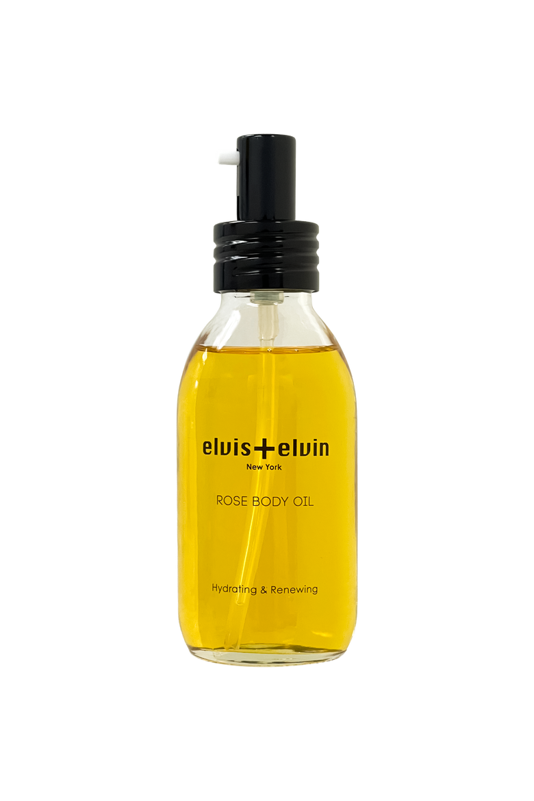 Rose Body Oil 110 ml, Main, color, NA