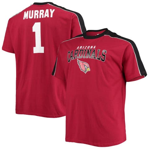 Men's Fanatics Branded Kyler Murray Cardinal Arizona Cardinals Big & Tall Sleeve Panel Player Name & Number T-Shirt