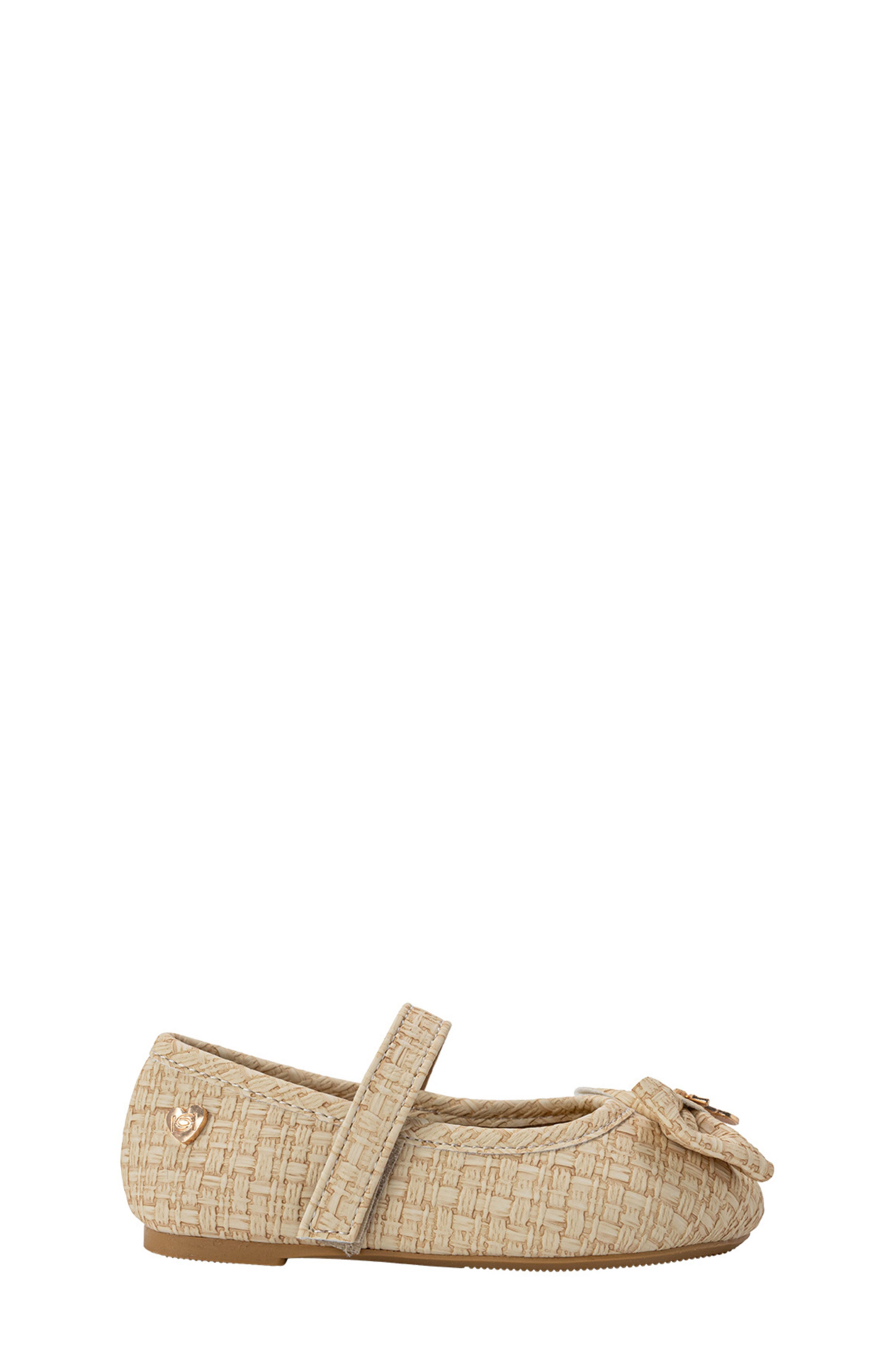 bebe Sassy Mary Jane Flat, Alternate, color, Tan