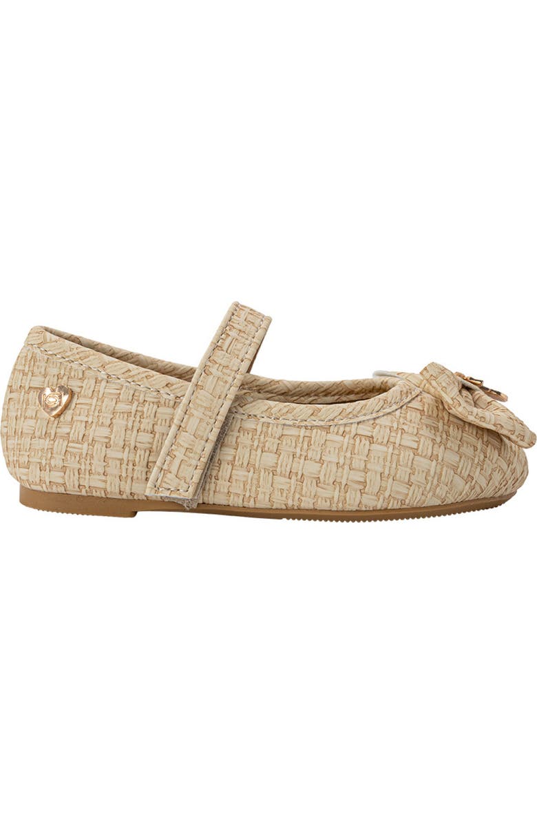 bebe Sassy Mary Jane Flat, Alternate, color, Tan