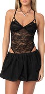 EDIKTED Cutout Lace Bodysuit