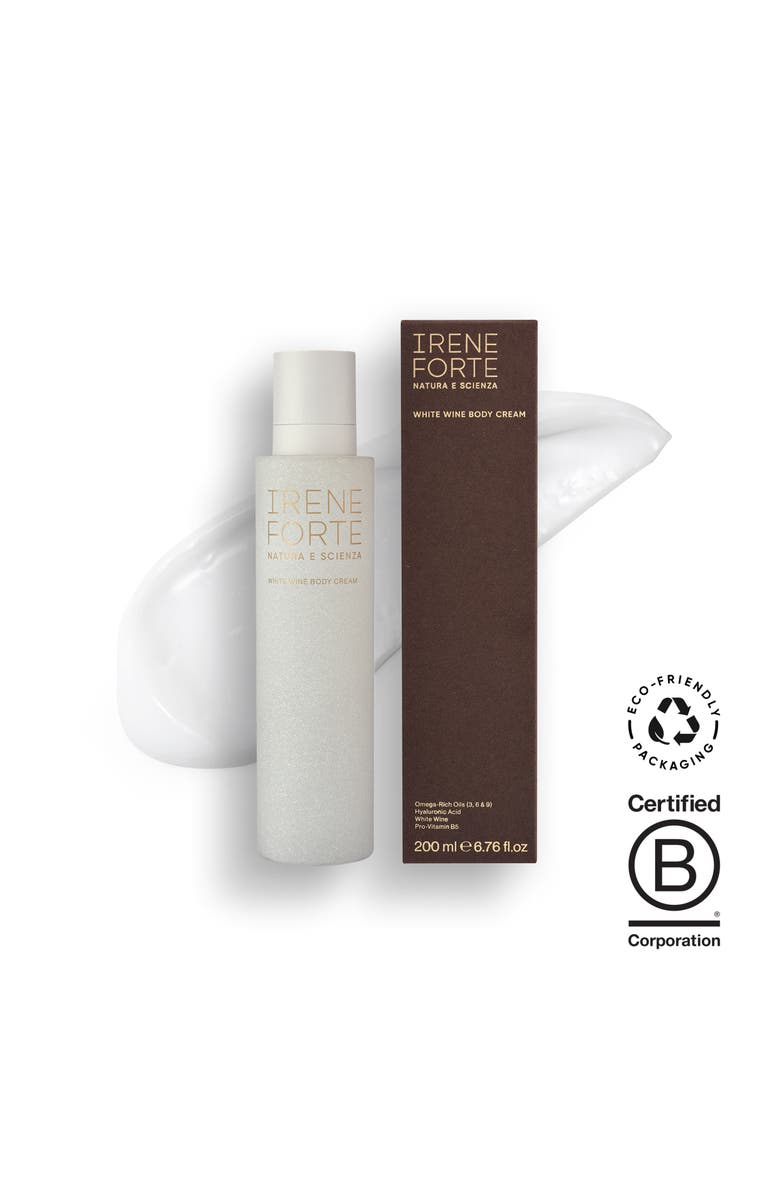 IRENE FORTE White Wine Body Cream, Alternate, color, NO COLOR