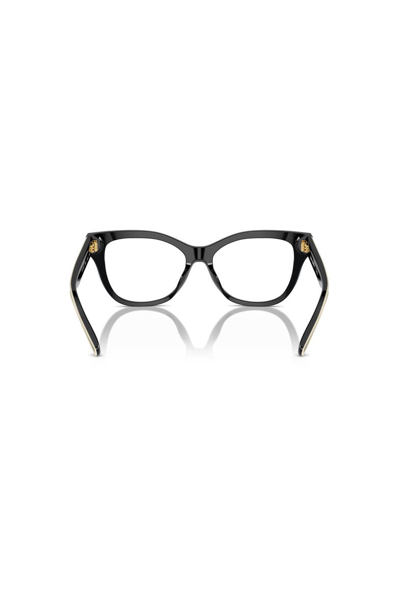 54mm Cat Eye optical glasses, Alternate, color, Black