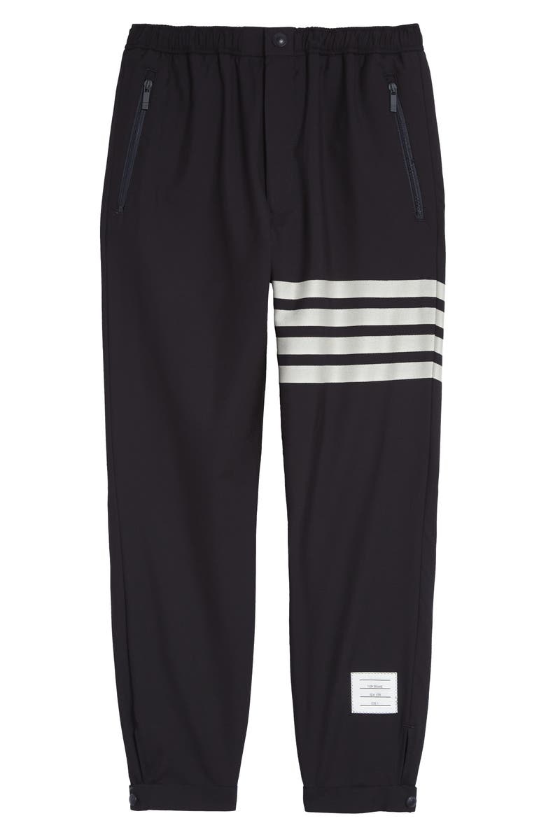 Thom Browne 4-Bar Wool Track Pants, Alternate, color, Navy