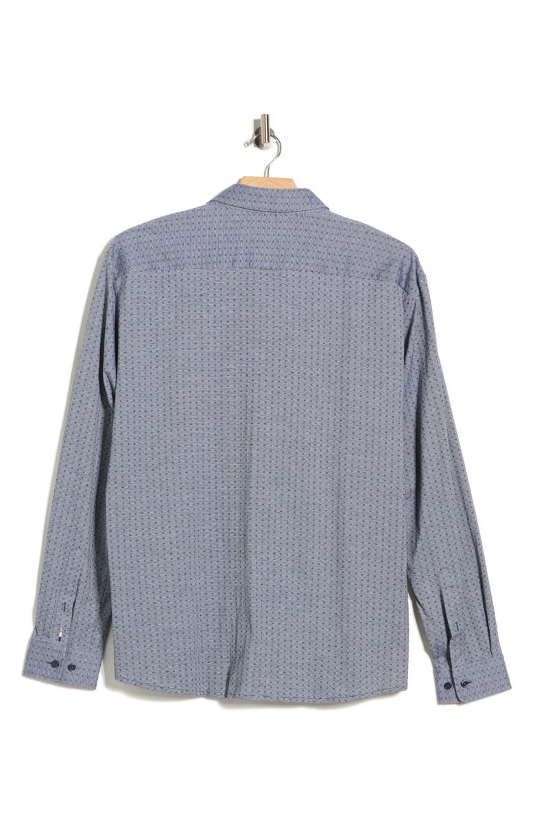 BOSS Roan Kent Shirt, Alternate, color, Dark Blue