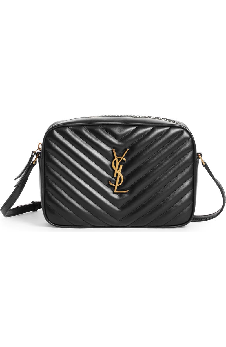 Saint Laurent Lou Matelassé Leather Camera Bag, Main, color,