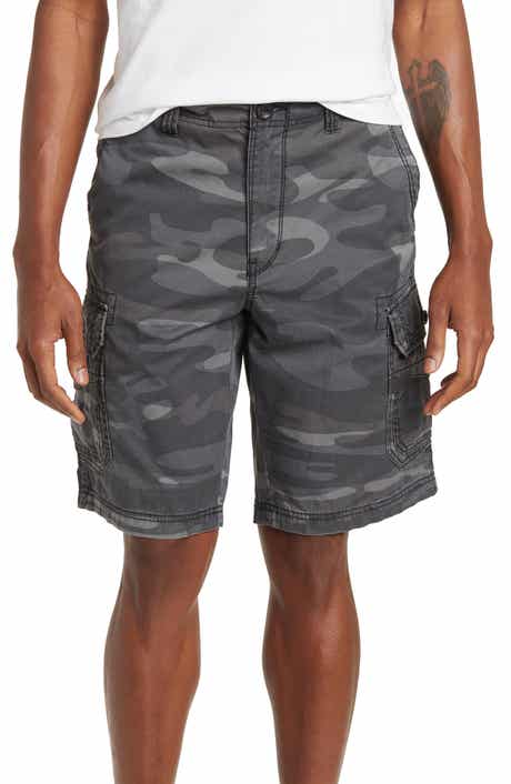 Union Fairview Camo Print Cargo Shorts