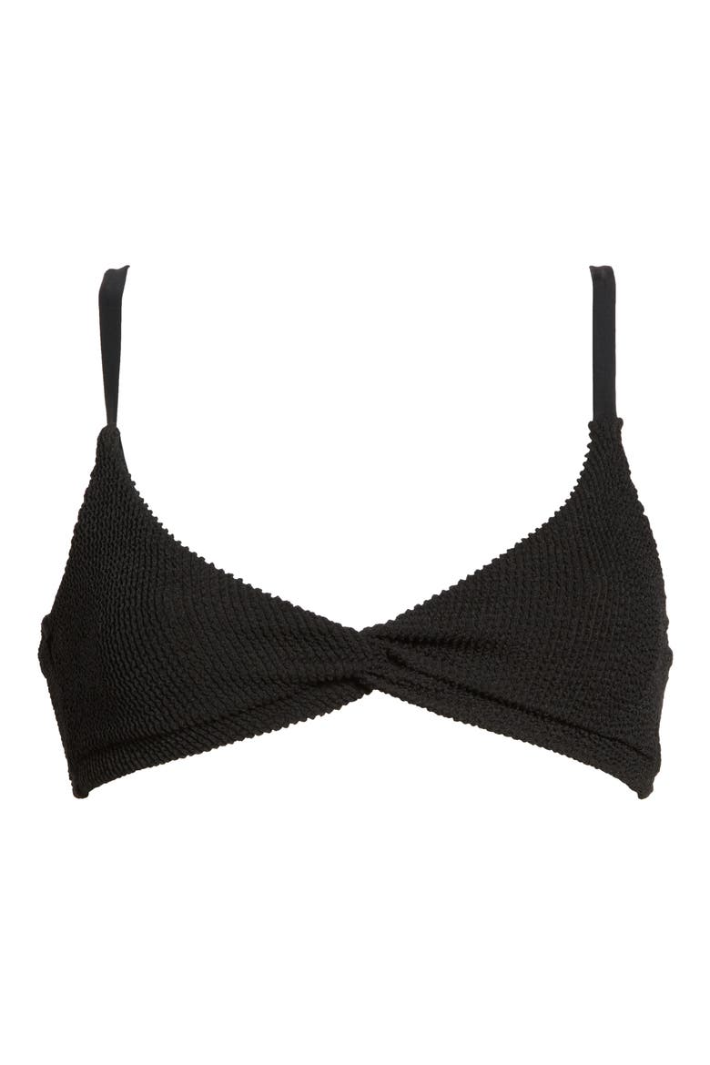 Always Fit Twist Bikini Top, Alternate, color, BLACK