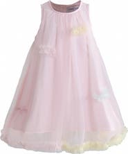 Mimi Tutu Serenelle Floral Embellished Tulle Dress