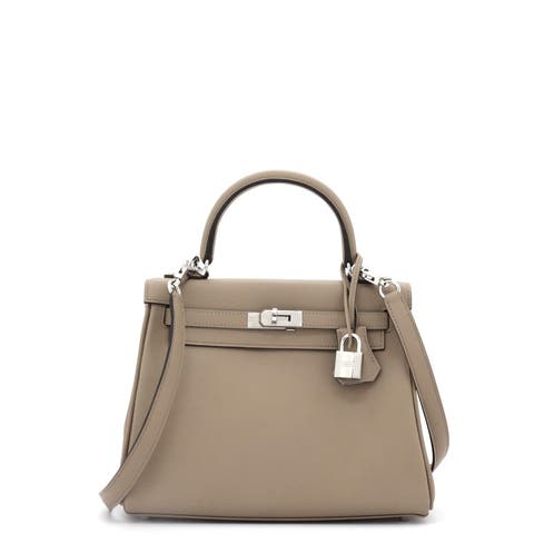 Kelly Handbag Verso Swift with Palladium Hardware 25