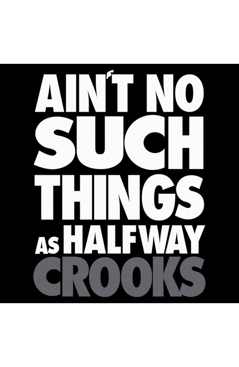 Crooks & Castles Men's Crooks & Castles Ain't No Such Things Text Graphic T-Shirt, Alternate, color, Black