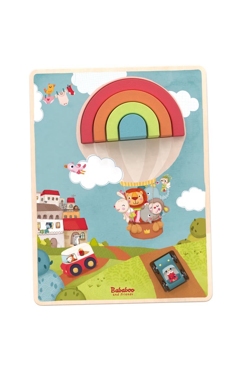 Bababoo and friends<sup>®</sup> Drive Through the Rainbow Puzzle Game, Main, color, Multi / Blue