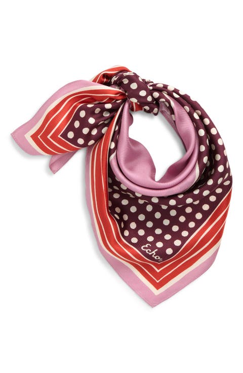 Dotty Silk Bandana