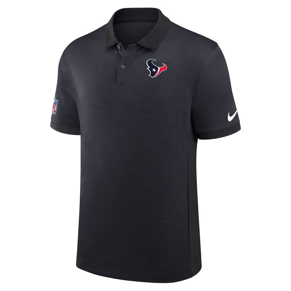Men's Nike Navy Houston Texans Sideline Victory Stripe Performance Polo - image 2