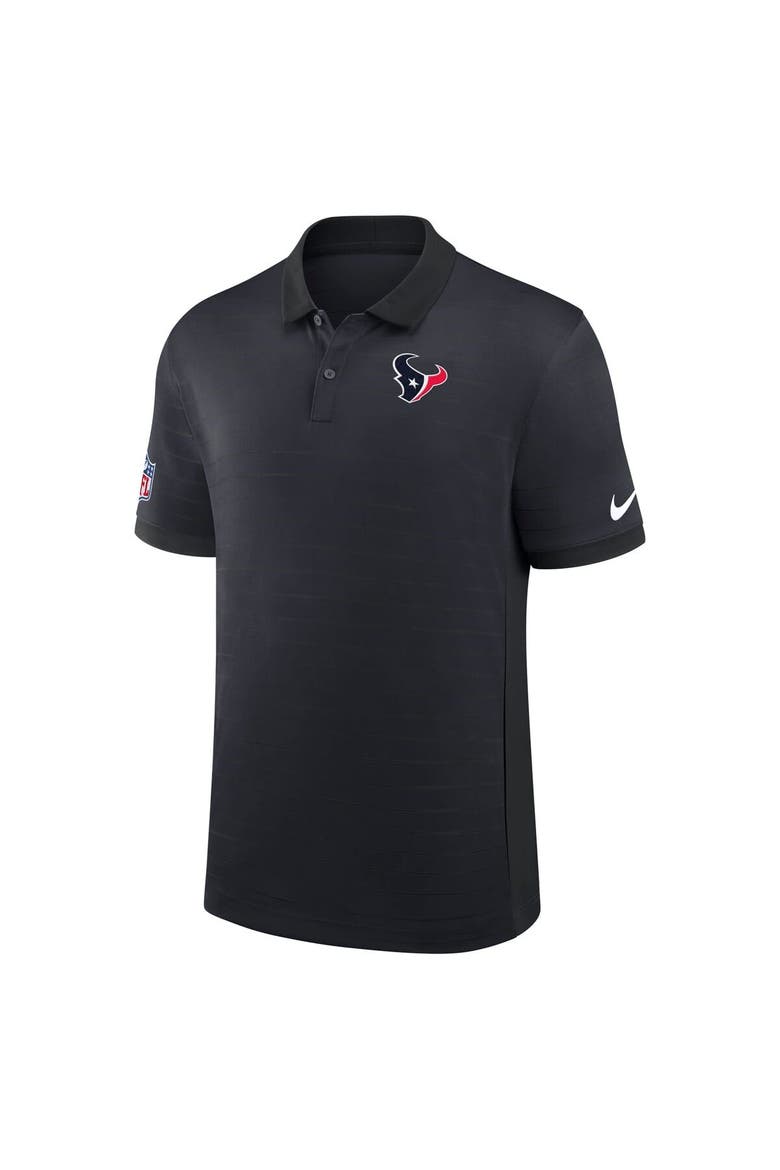 Men's Nike Navy Houston Texans Sideline Victory Stripe Performance Polo, Alternate, color, Navy