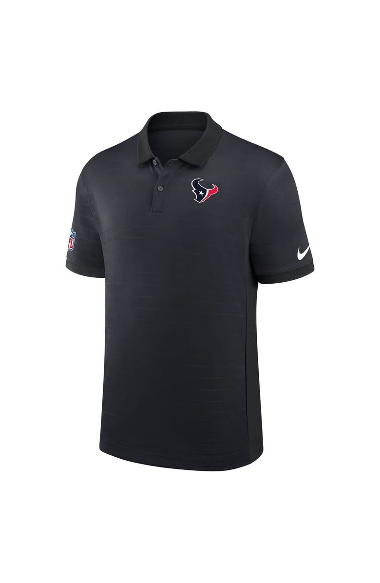 Nike Men's Nike Navy Houston Texans Sideline Victory Stripe Performance Polo, Alternate, color, Navy
