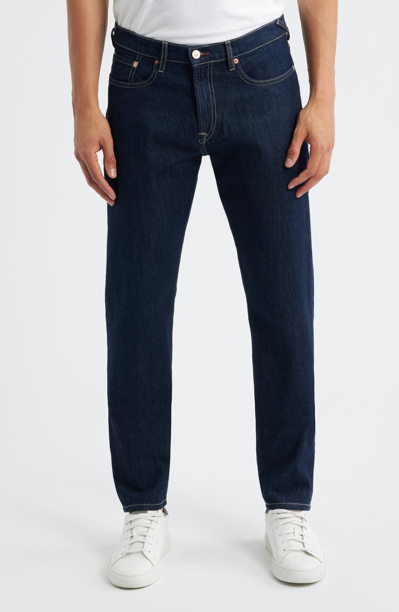 PS Paul Smith Tapered Fit Organic Cotton Jeans, Main, color, Rinse Wash