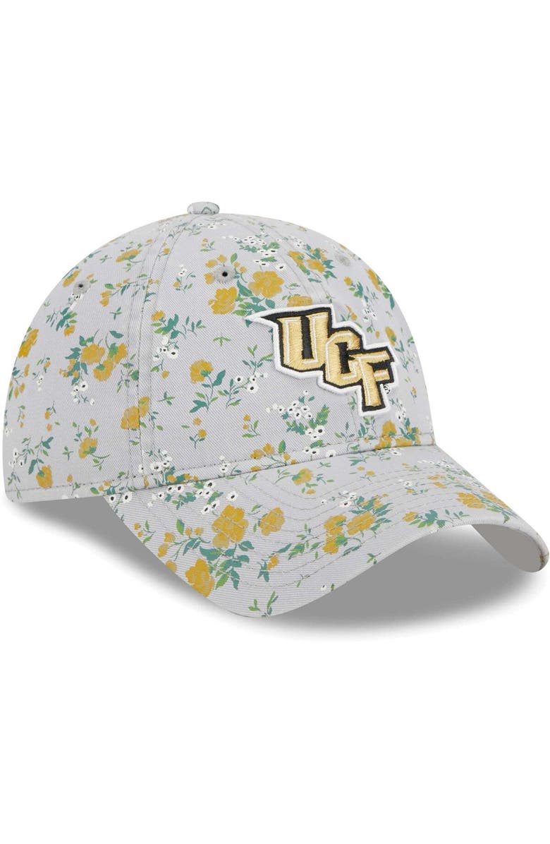 New Era Women's New Era Gray UCF Knights Bouquet 9TWENTY Adjustable Hat, Alternate, color, 