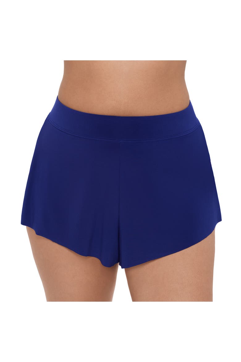 Mid-Rise Drape Control Swim Short, Main, color, Ink
