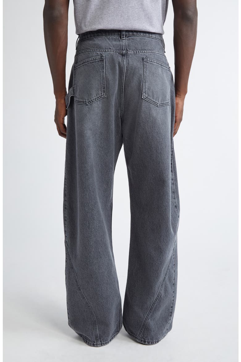 Twisted Workwear Jeans, Alternate, color, GREY 929