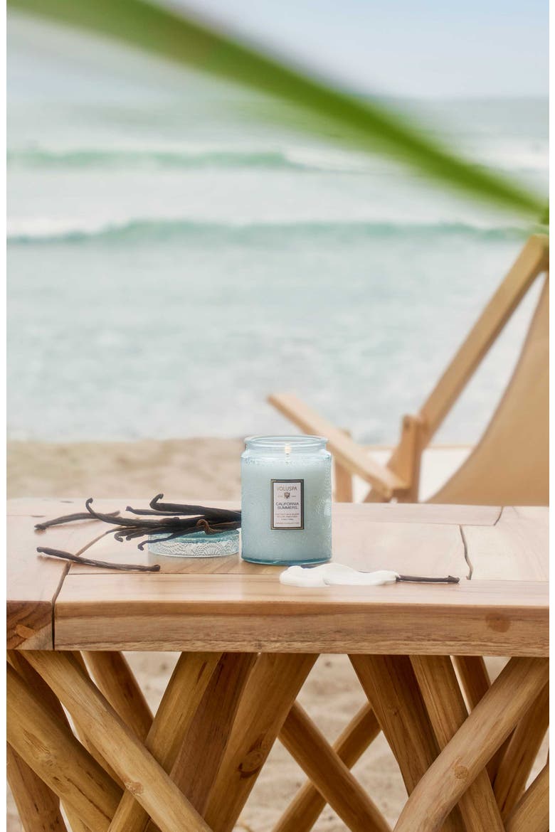 California Summers Small Jar Candle, Alternate, color, CALIFORNIA SUMMERS