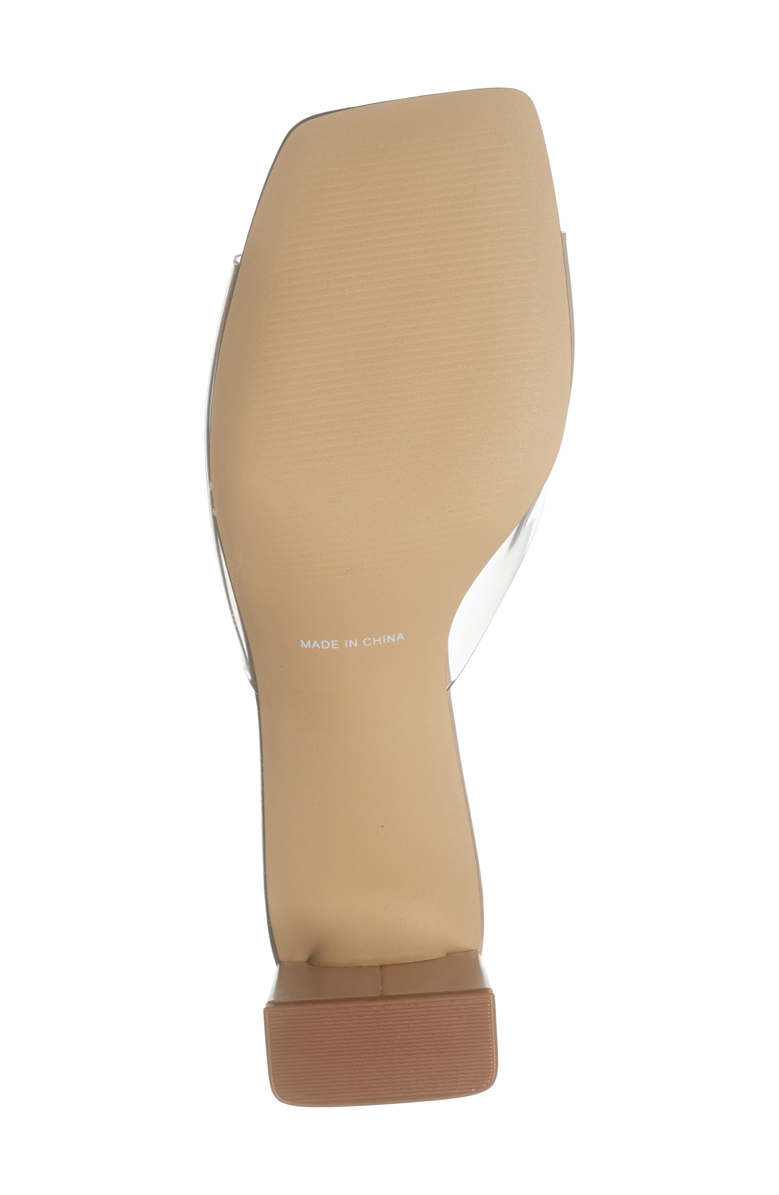 Jenny Mule Sandal, Alternate, color, CLEAR