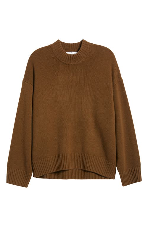Frame Oversize Cashmere Sweater In Green