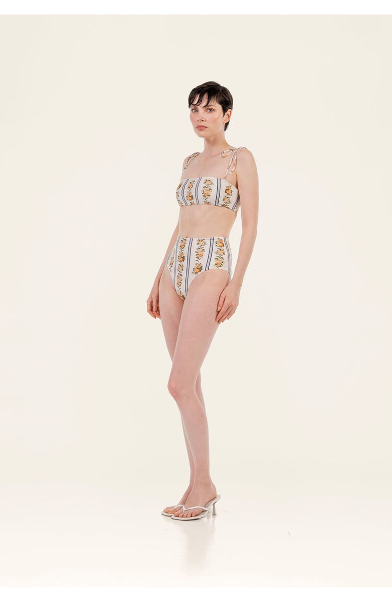 Agua by Agua Bendita Primavera Valle Bikini Top, Alternate, color, Multicolor