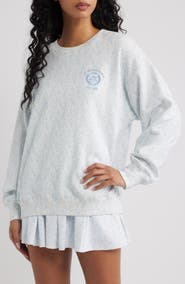 LoveShackFancy Palo Oversize Sweatshirt