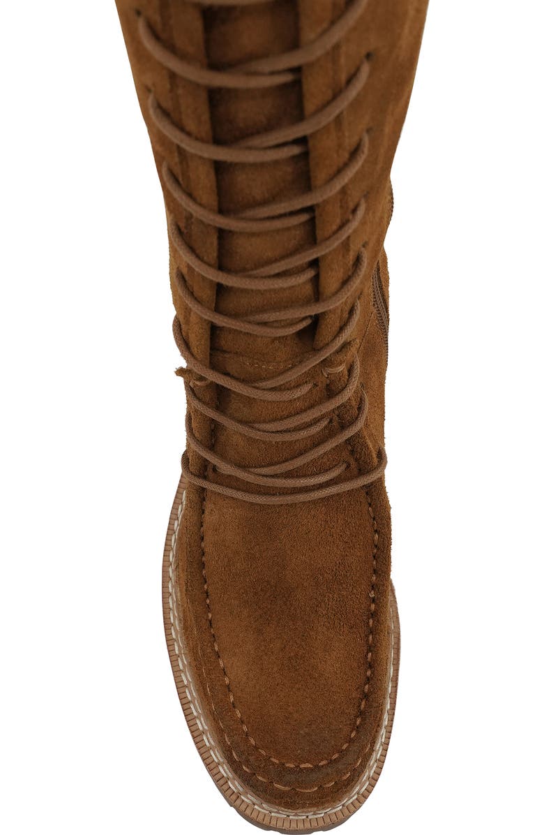 Artisan Crafted By Zigi Adeline Knee High Boot, Alternate, color, Tan Suede