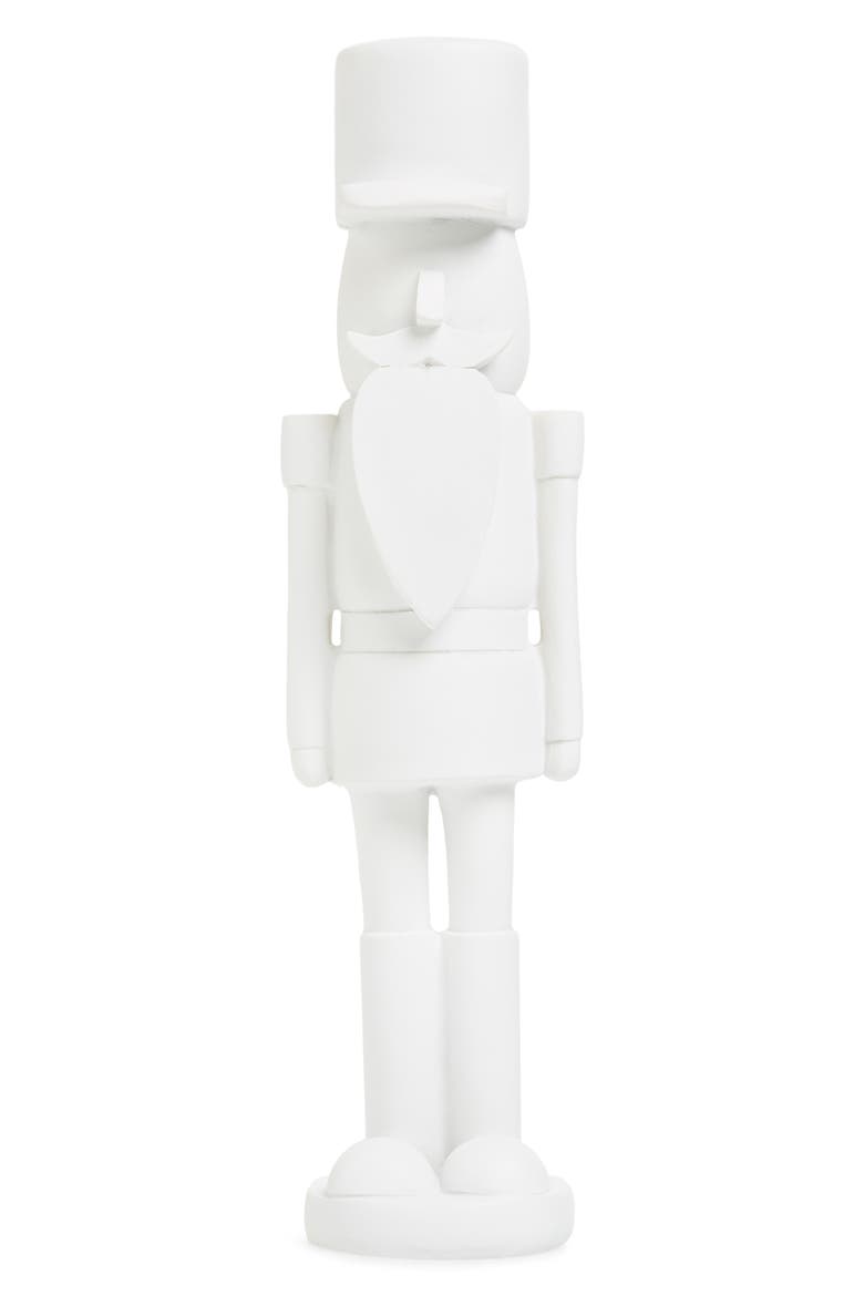 Nutcracker Ornament, Main, color, WHITE
