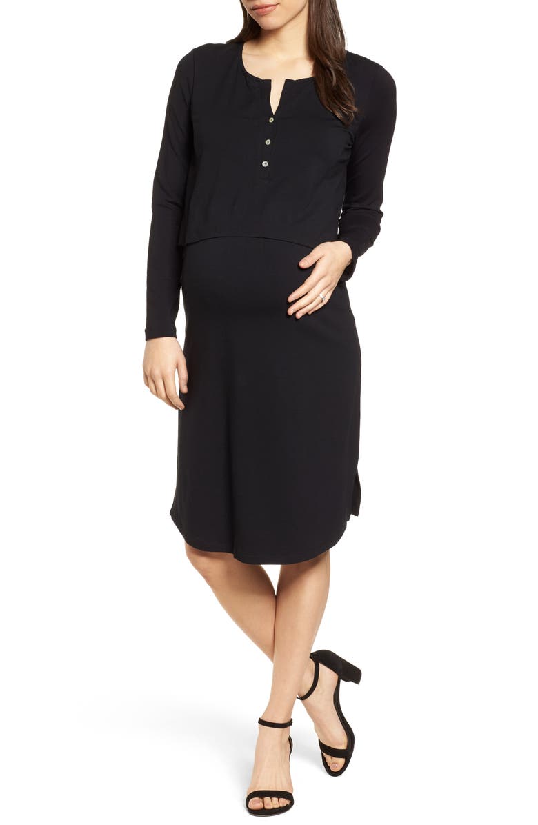 Isabella Oliver The Signature Nursing/Maternity Dress, Main, color, 