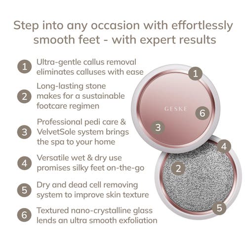Geske Smartappguided Dual Foot Smoothener | 8 In 1 - Starlight In Multi