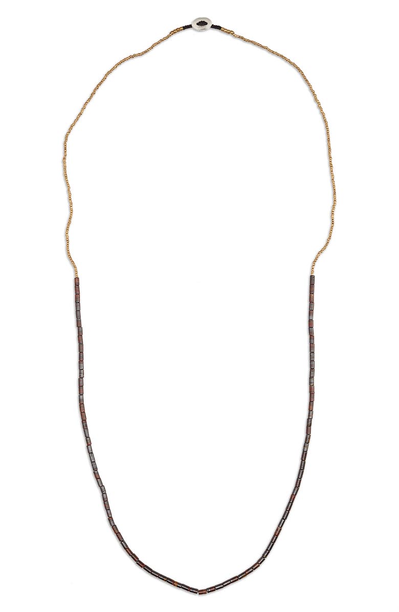 Mikia Stone Bead Necklace, Main, color,