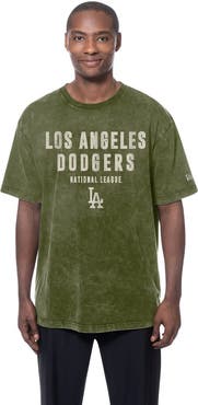 New Era Men's New Era Olive Los Angeles Dodgers 2026 Armed Forces Day T-Shirt