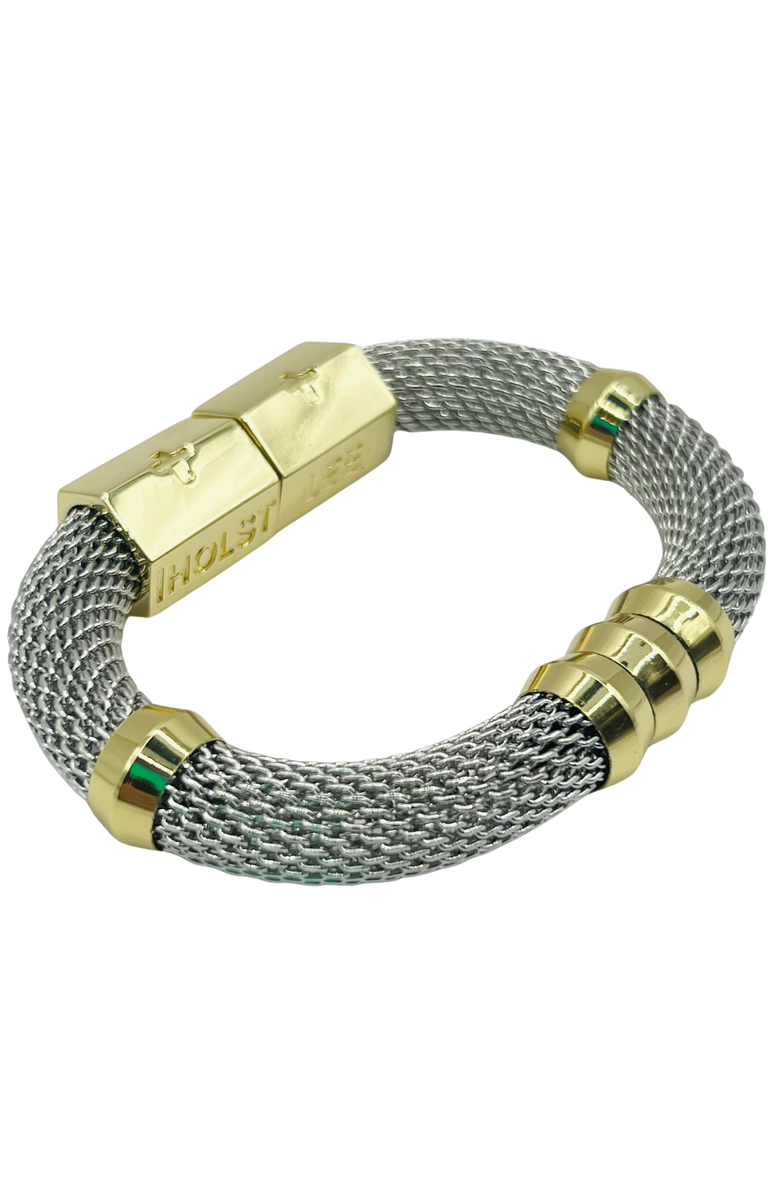 HOLST+LEE Classic Mesh Bracelet, Main, color, Two Tone
