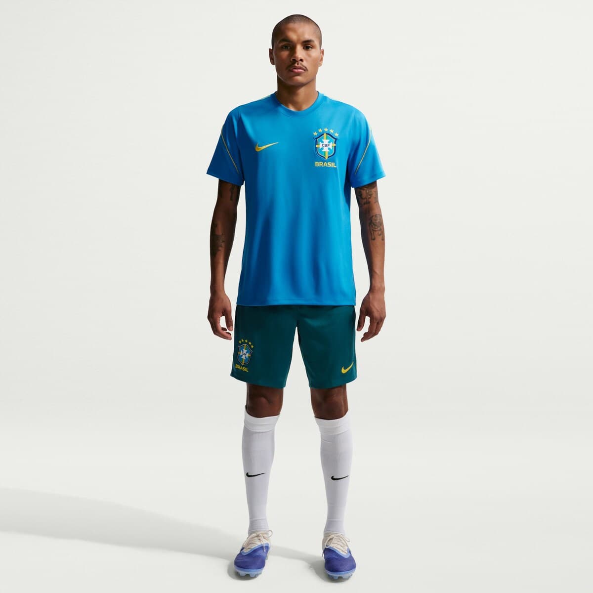 Nike Men's Nike Green Brazil National Team 2026 Strike Dri-FIT