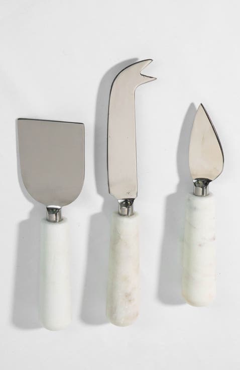 Boxed Set of Marble Cheese Tools