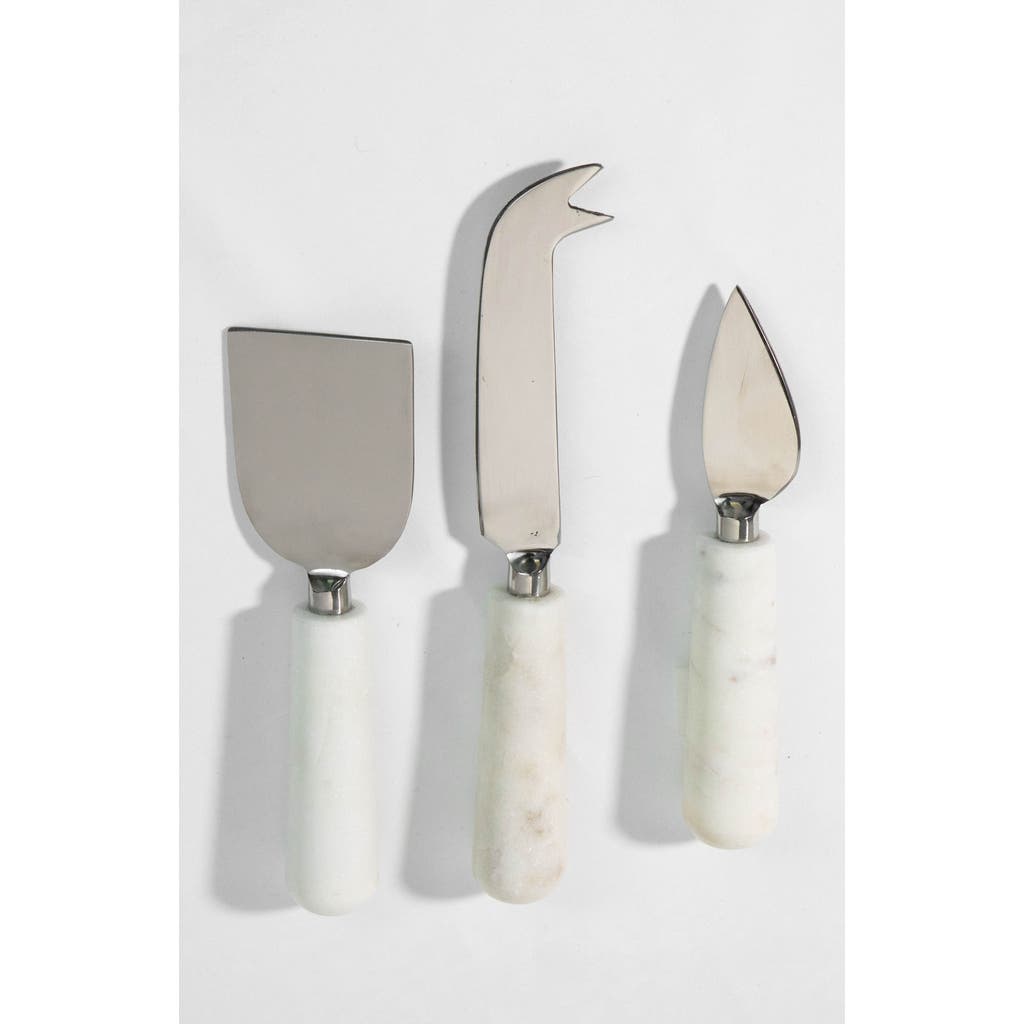 Verve Culture Boxed Set of Marble Cheese Tools in Grey  product