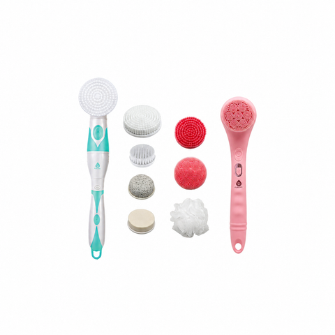 2-Piece Cleansing Brush Bundle  - Complete Face & Body Skincare Set