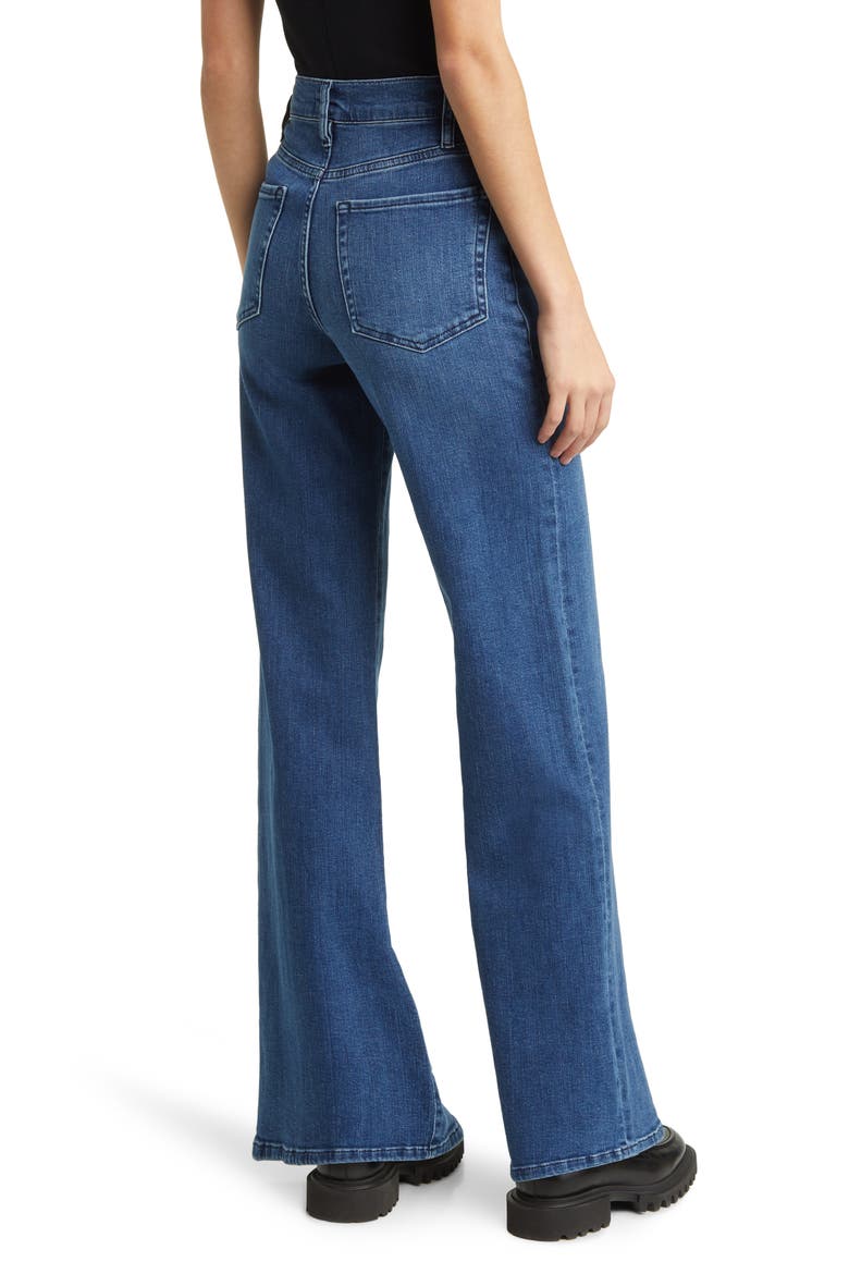 Le Slim Palazzo Ankle Jeans, Alternate, color, TEMPLE