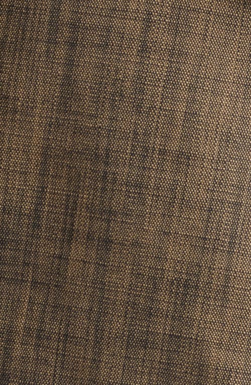 Hugo Boss Boss Jia One-button Blazer In Teak Sharkskin