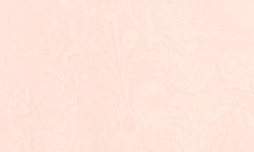 Democracy Crochet Cotton Peplum Top In Pink