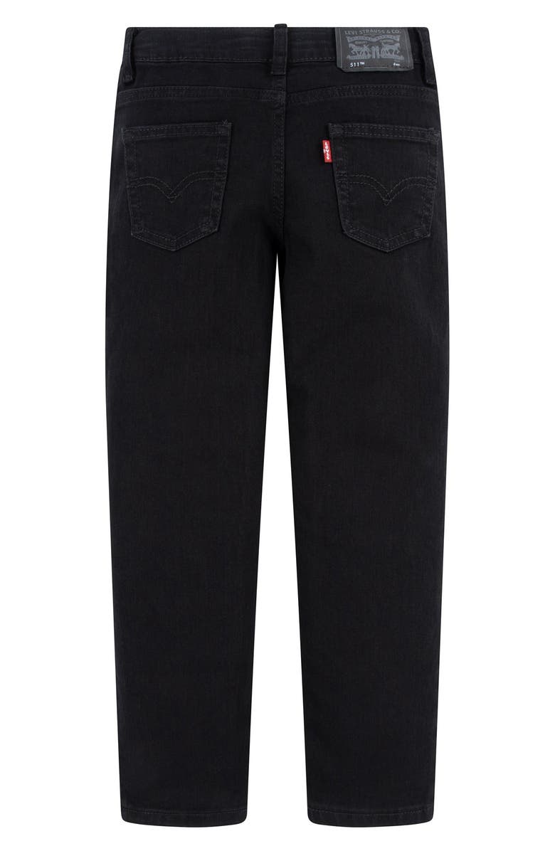 Levi's<sup>®</sup> Kids' 511<sup>™</sup> Performance Straight Leg Jeans, Alternate, color, Black