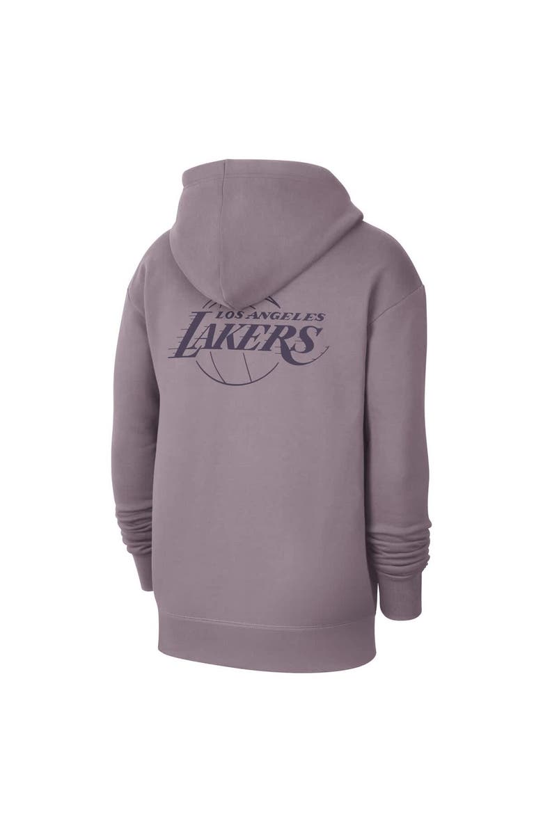 Jordan Brand Men's Jordan Brand Purple Los Angeles Lakers Courtside Statement Edition Pullover Hoodie, Alternate, color, 