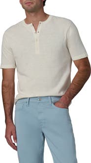 Joe's Short Sleeve Cotton Blend Henley